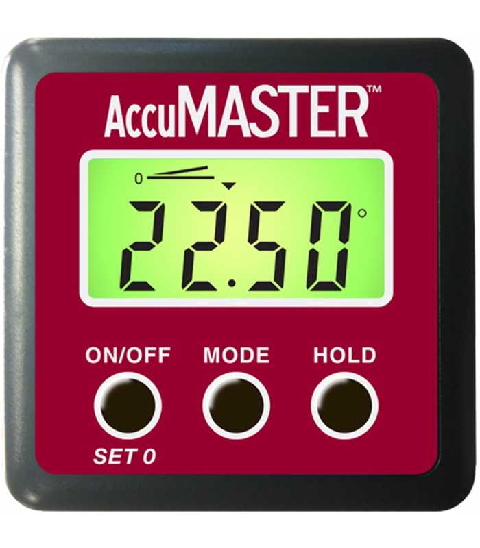 Calculated Industries AccuMASTER [7434] 2-in-1 Digital Angle Gauge